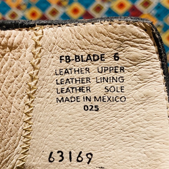 SOLD🍒FREEBIRD Blade Bootie - Brown/Black - Size 6 - Picture 9 of 11